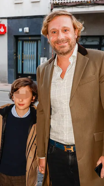 Juan Peña y su hijo Tristán en las fiestas de la Paz de Alcobendas Juan Peña y su hijo Tristán en las fiestas de la Paz de Alcobendas