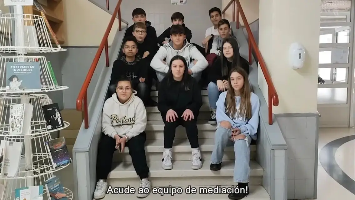 Alumnos mediadores en un instituto gallego Alumnos mediadores en un instituto gallego
