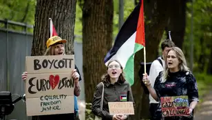 Protestas contra la participación de Israel en Eurovisión