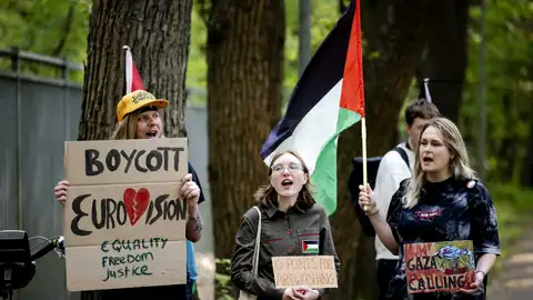 Protestas contra la participación de Israel en Eurovisión Protestas contra la participación de Israel en Eurovisión