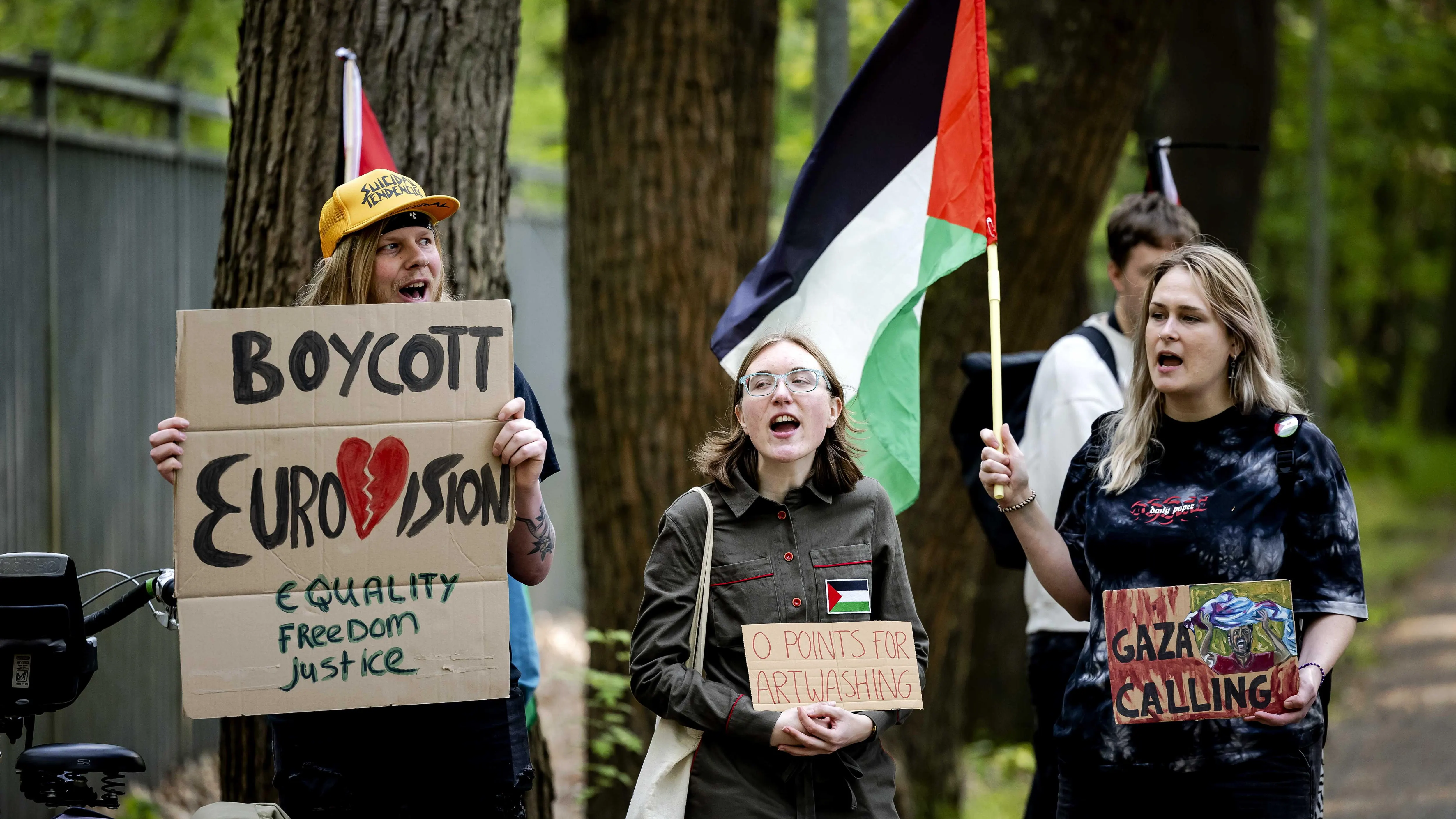 Protestas contra la participación de Israel en Eurovisión Protestas contra la participación de Israel en Eurovisión