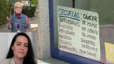 Los mensajes de un centro provida a las mujeres que abortan: 
