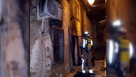 Incendio de una vivienda en Ricote (Murcia) Antena 3 Noticias