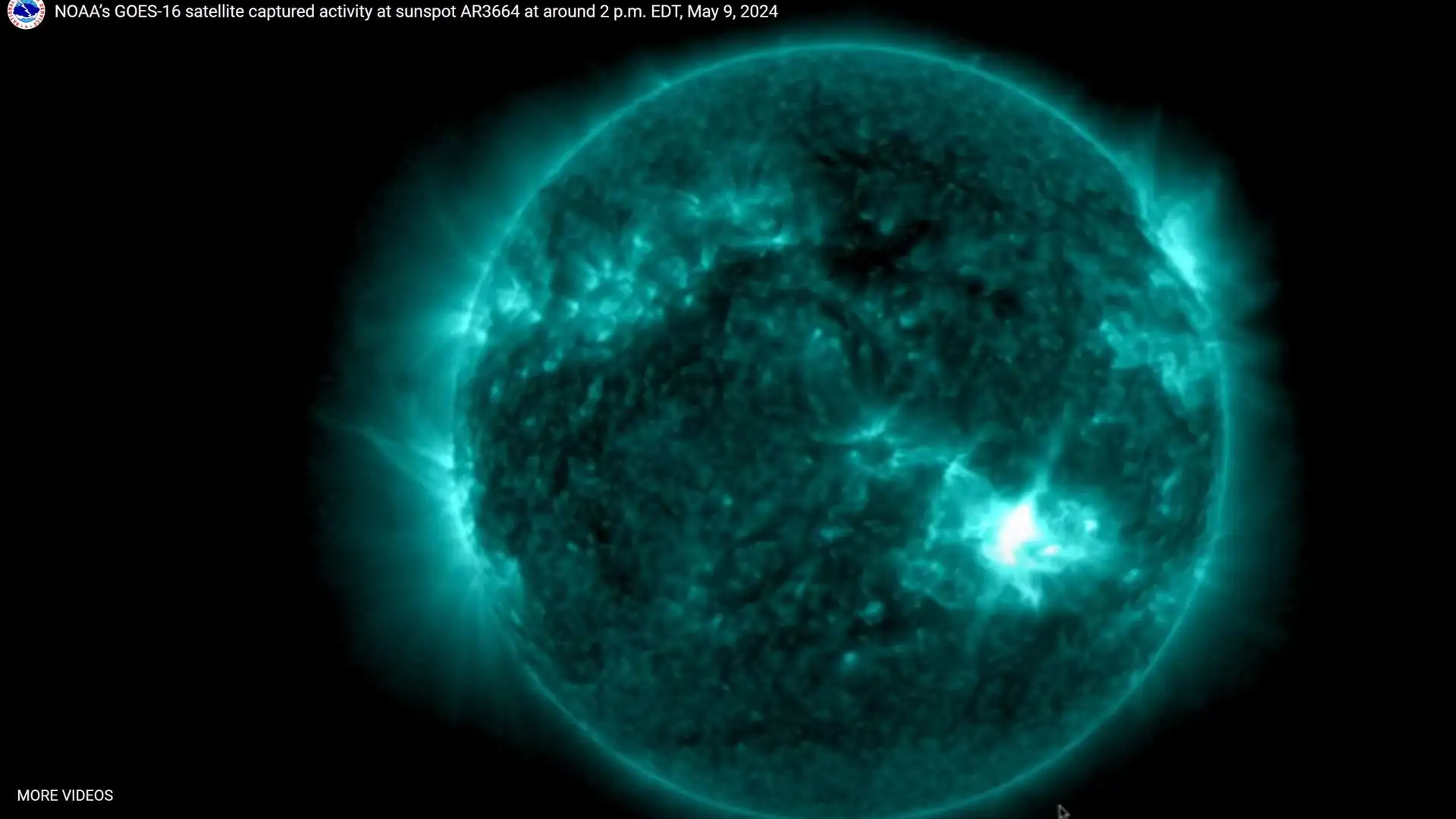 una erupción en el sol una erupción en el sol