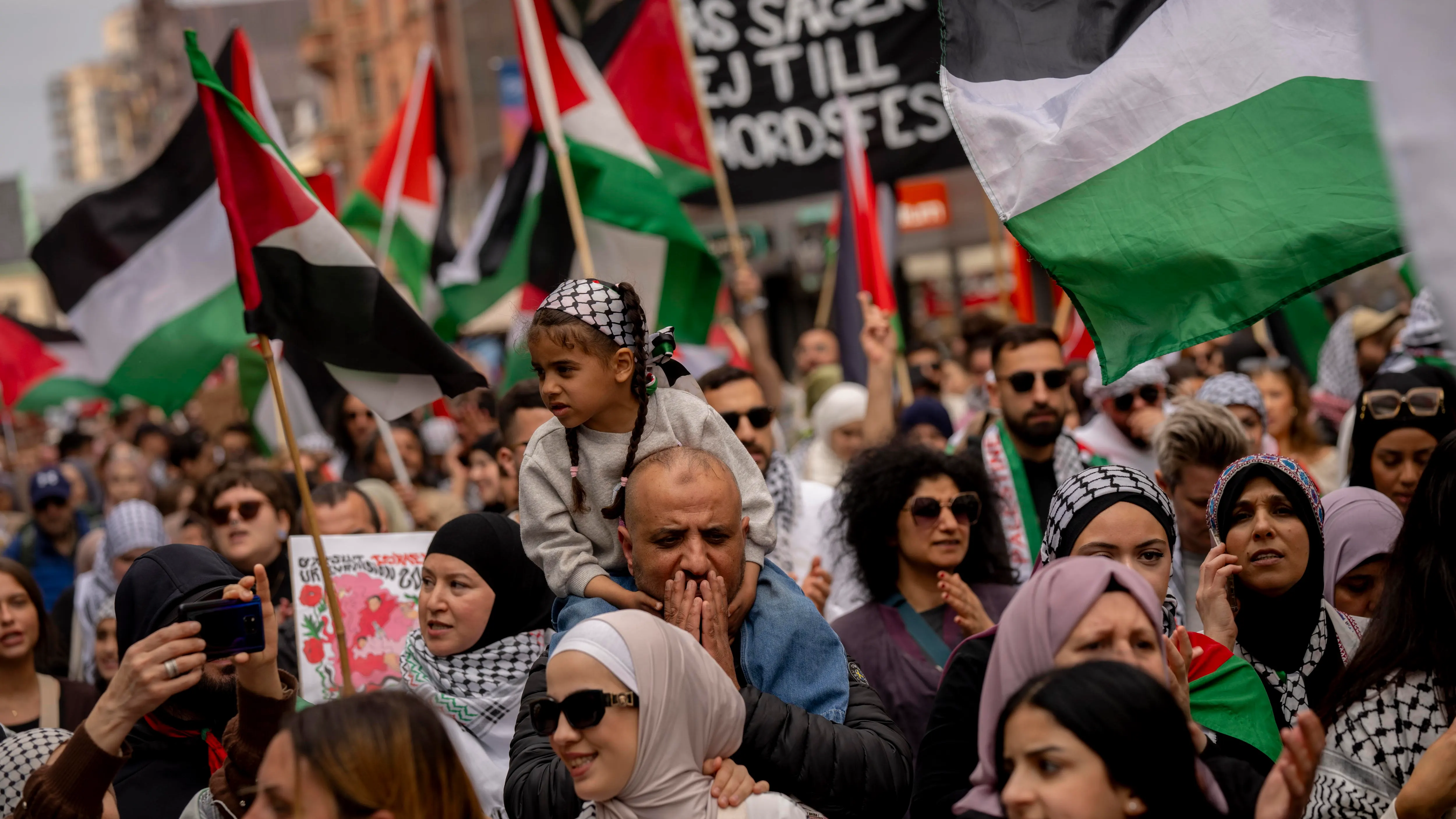 Protesta propalestina Protesta propalestina
