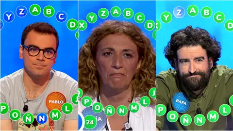 Pablo, Sofía y Rafa: tres campeones, tres botes históricos de Pasapalabra Pablo, Sofía y Rafa: tres campeones, tres botes históricos de Pasapalabra
