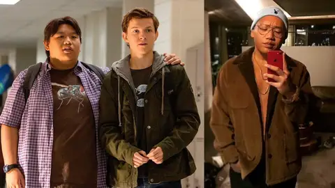 Jacob Batalon con Tom Holland Jacob Batalon con Tom Holland