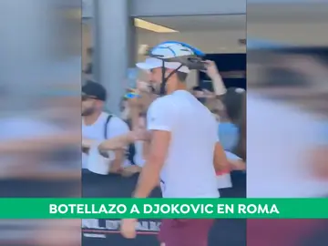 Novak Djokovic, a su llegada a las instalaciones del Foro Itálico Novak Djokovic, a su llegada a las instalaciones del Foro Itálico