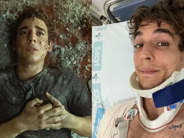 Miguel Herrán en La casa de papel y hospitalizado Miguel Herrán en La casa de papel y hospitalizado