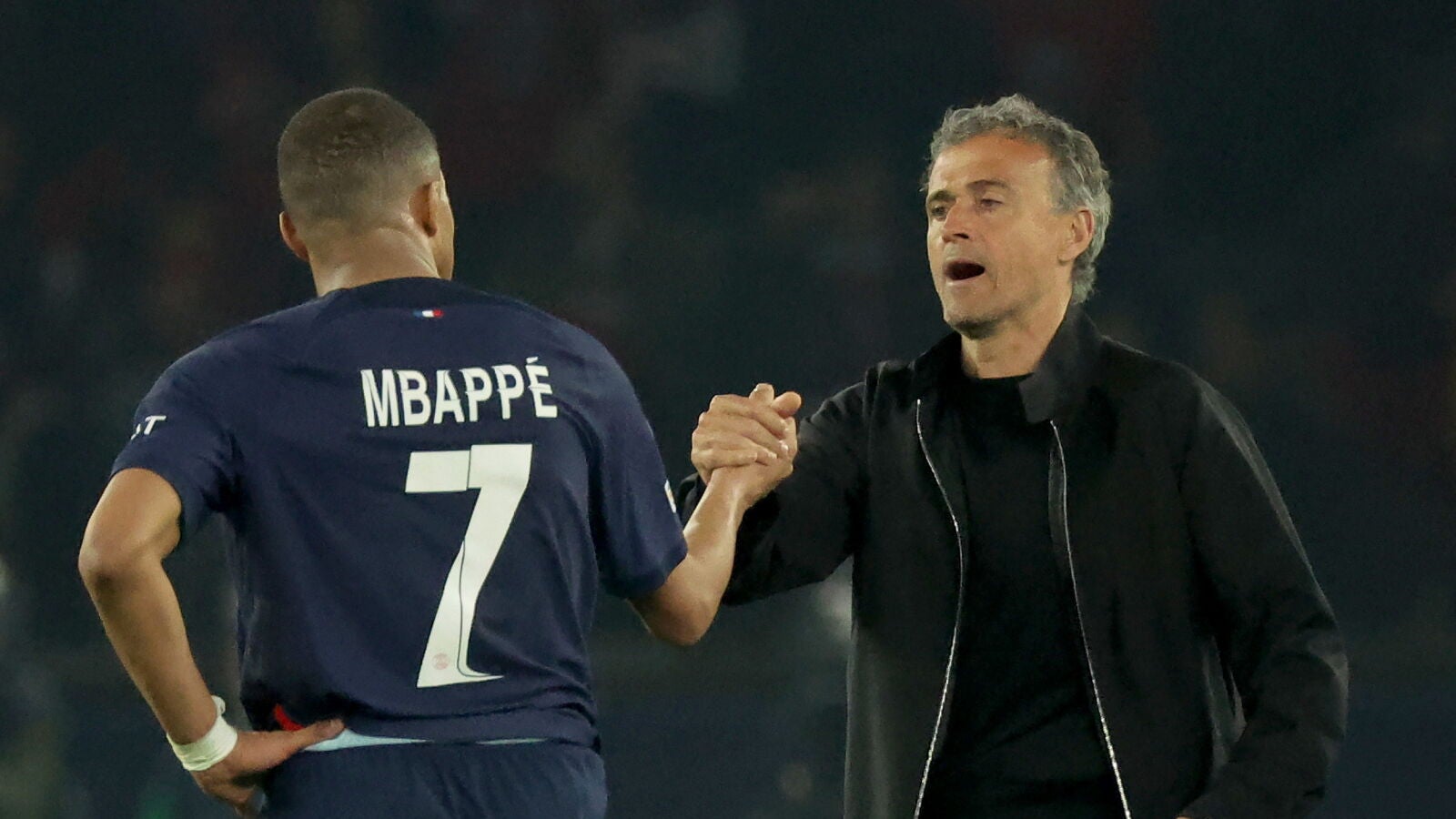 Luis Enrique, sobre Mbappé: 