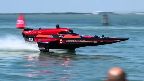 Lucas Ordóñez, a los mandos del barco Westbrook Racing Lucas Ordóñez, a los mandos del barco Westbrook Racing