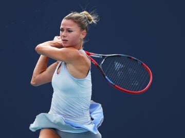 Camila Giorgi, en el Masters de Miami 2024