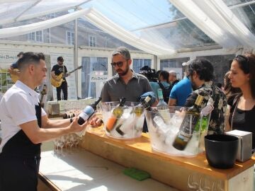 Imagen de las bodegas de las Rías Baixas