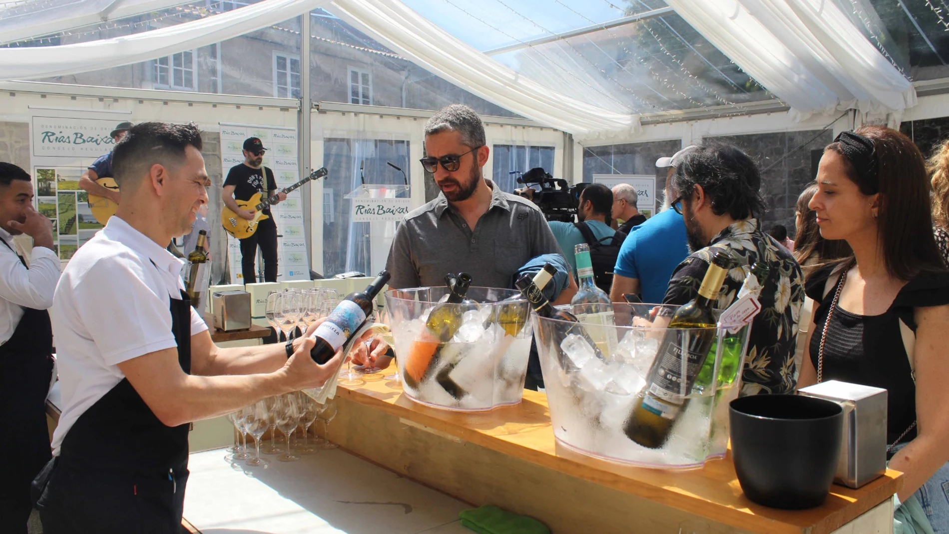 Imagen de las bodegas de las Rías Baixas Imagen de las bodegas de las Rías Baixas