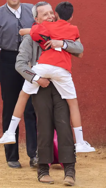 José Ortega Cano con su hijo José Ortega Cano con su hijo