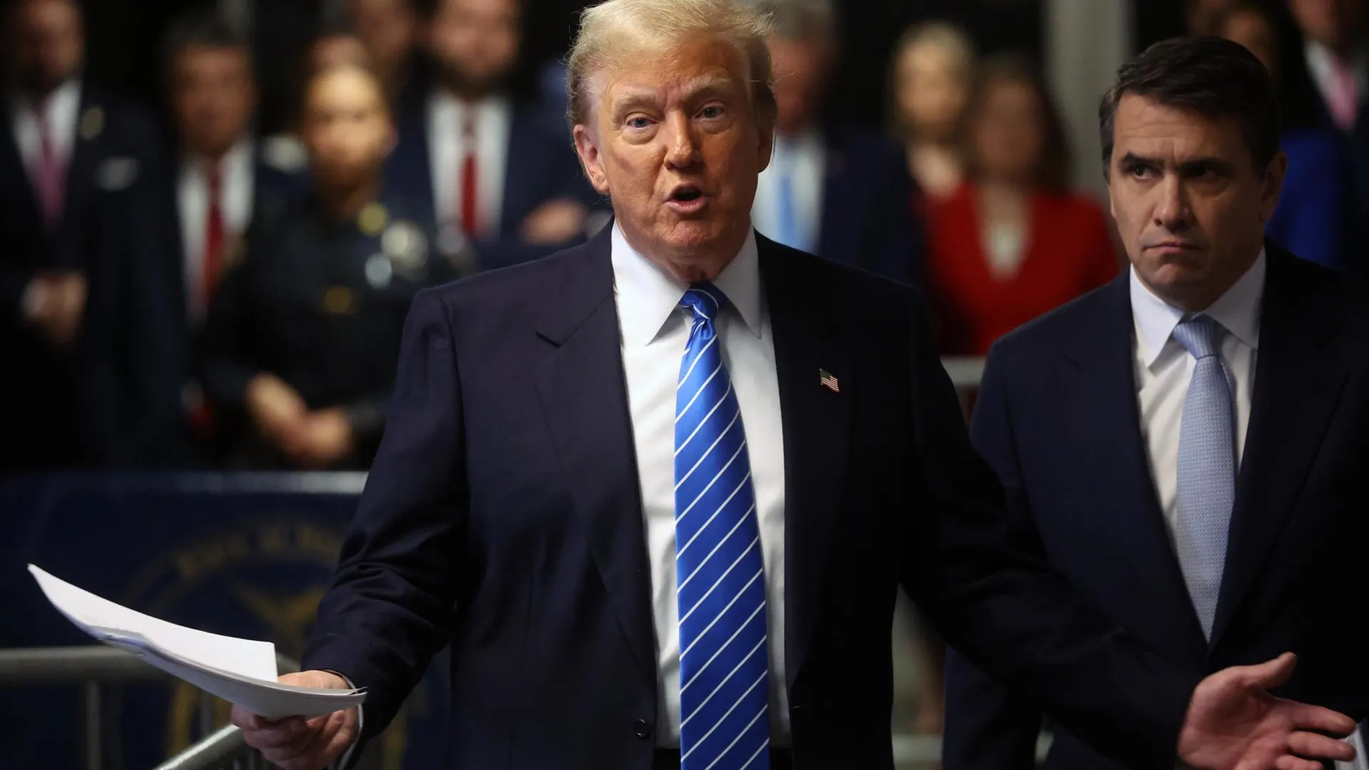 El expresidente de EEUU, Donald Trump