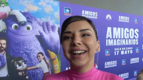 Chenoa en la premier de la película Amigos Imaginarios Chenoa en la premier de la película Amigos Imaginarios