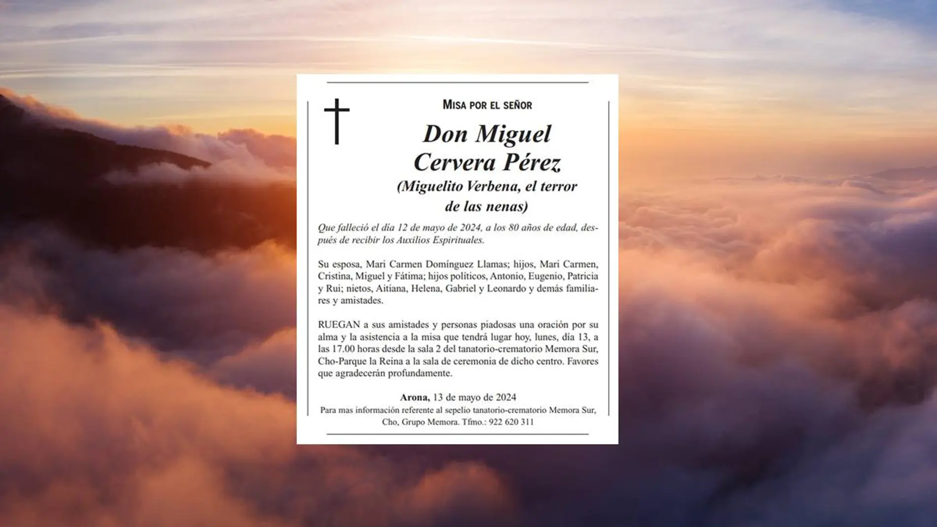 "Miguelito Verbena, el terror de las nenas" "Miguelito Verbena, el terror de las nenas"