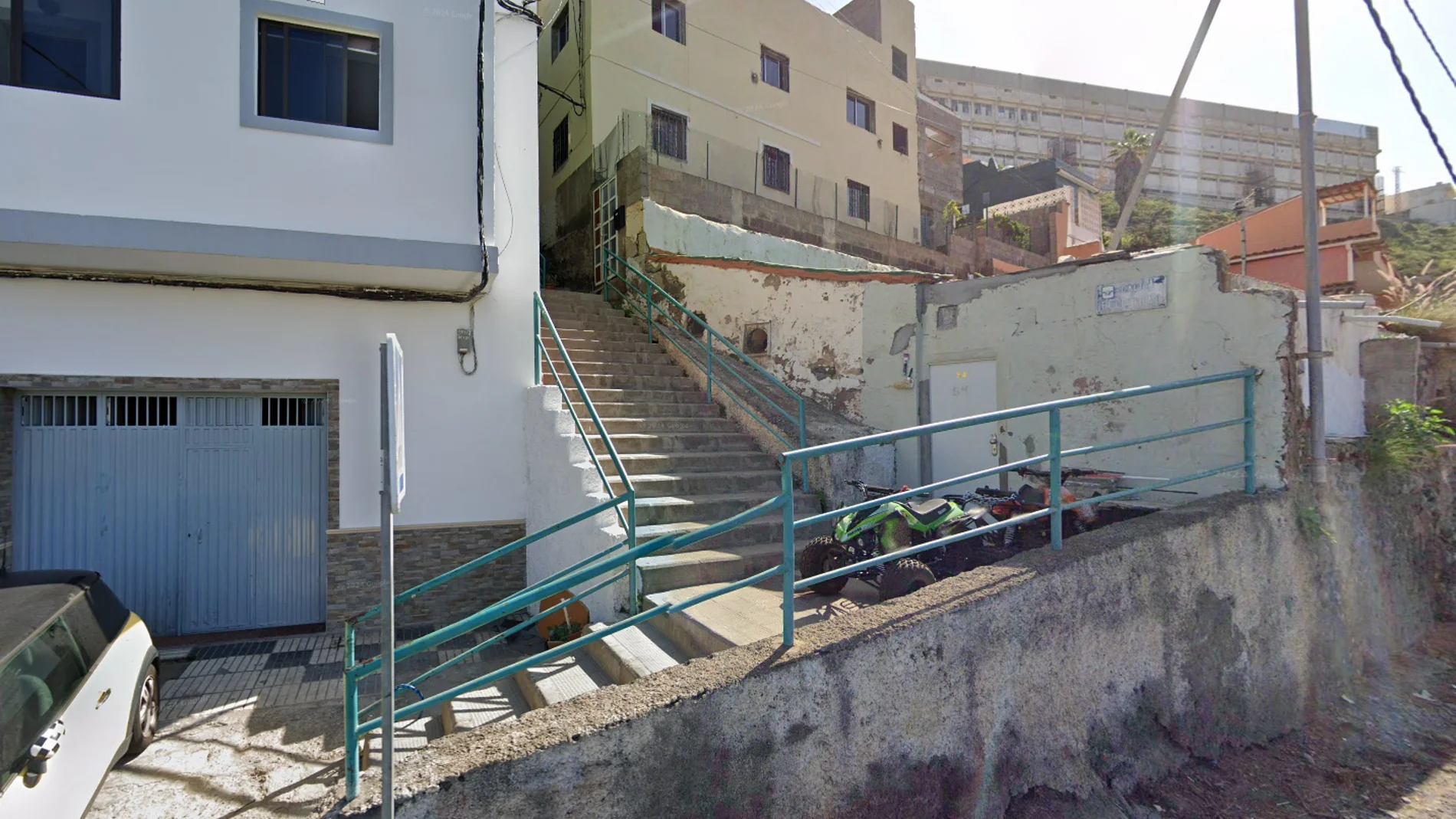 Calle Felicidad en Las Palmas de Gran Canaria Calle Felicidad en Las Palmas de Gran Canaria