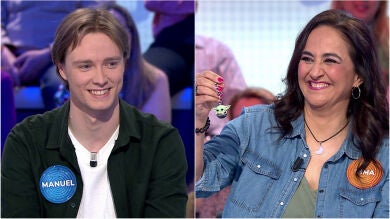 Roberto Leal da la bienvenida a Manuel e Inma, los nuevos concursantes de Pasapalabra