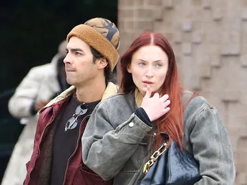 Joe Jonas y Sophie Turner en Nueva York Joe Jonas y Sophie Turner en Nueva York
