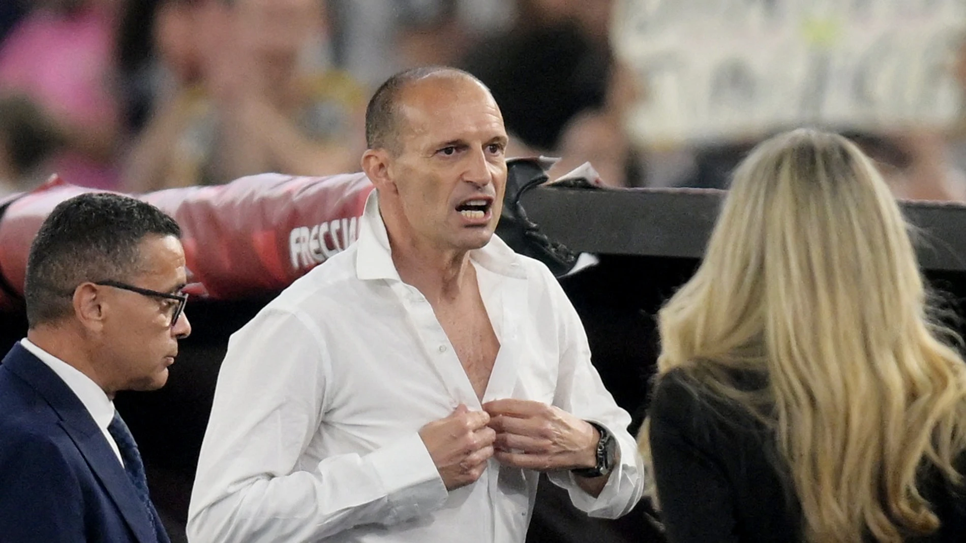 Massimiliano Allegri en la final de Copa Massimiliano Allegri en la final de Copa