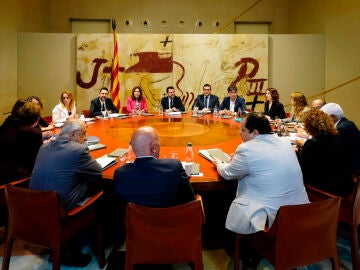 Reunión semanal del gobierno catalán