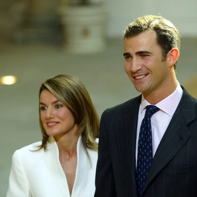 Felipe VI y Letizia Ortiz en su compromiso