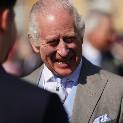 El rey Carlos III en el Palacio de Buckingham