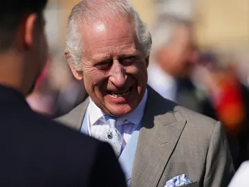 El rey Carlos III en el Palacio de Buckingham El rey Carlos III en el Palacio de Buckingham