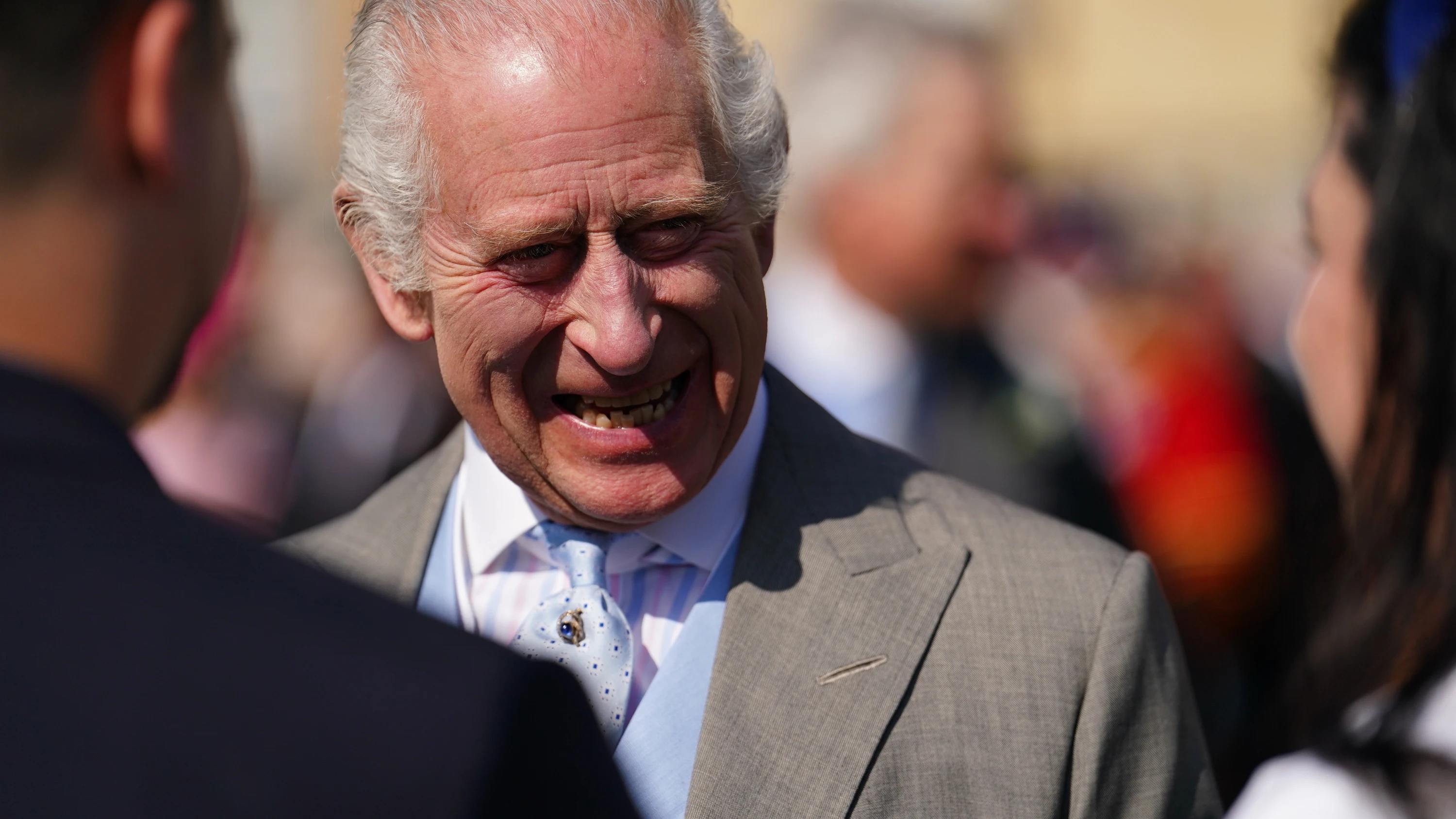 El rey Carlos III en el Palacio de Buckingham El rey Carlos III en el Palacio de Buckingham