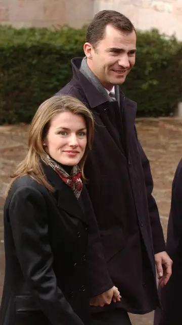 Felipe VI y Letizia Ortiz de jóvenes Felipe VI y Letizia Ortiz de jóvenes