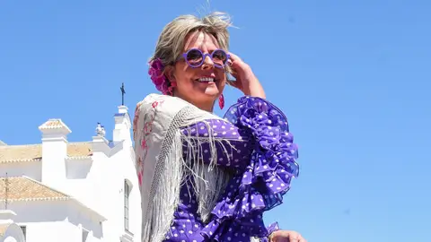 Simoneta Gómez-Acebo en El Rocío Simoneta Gómez-Acebo en El Rocío