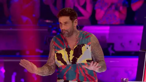 Melendi alucina ante la estrategia del resto de coaches Melendi alucina ante la estrategia del resto de coaches