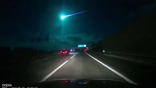 Una impresionante bola de luz cruz&oacute; los cielos de la pen&iacute;nsula: "Convirti&oacute; la noche en d&iacute;a"