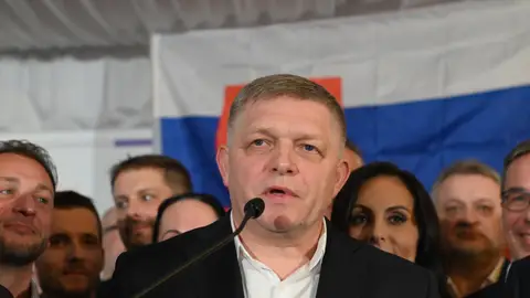 El primer ministro eslovaco Robert Fico El primer ministro eslovaco Robert Fico
