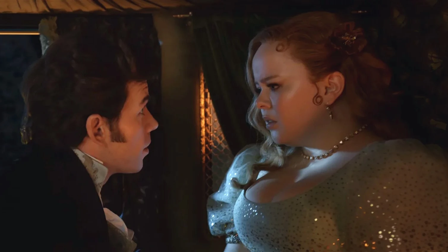 Colin y Penelope en Los Bridgerton Colin y Penelope en Los Bridgerton