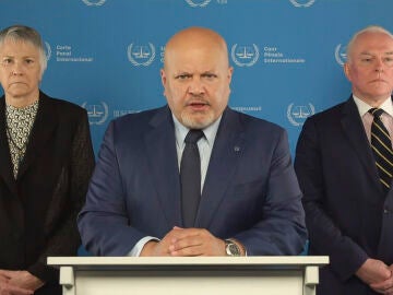 El fiscal de la Corte Penal Internacional (CPI), Karim Khan