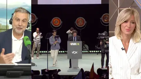 Carlos Alsina con Susanna Griso. Carlos Alsina con Susanna Griso.