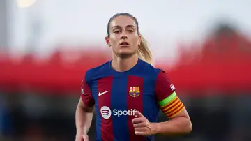 La futbolista del Barcelona Alexia Putellas