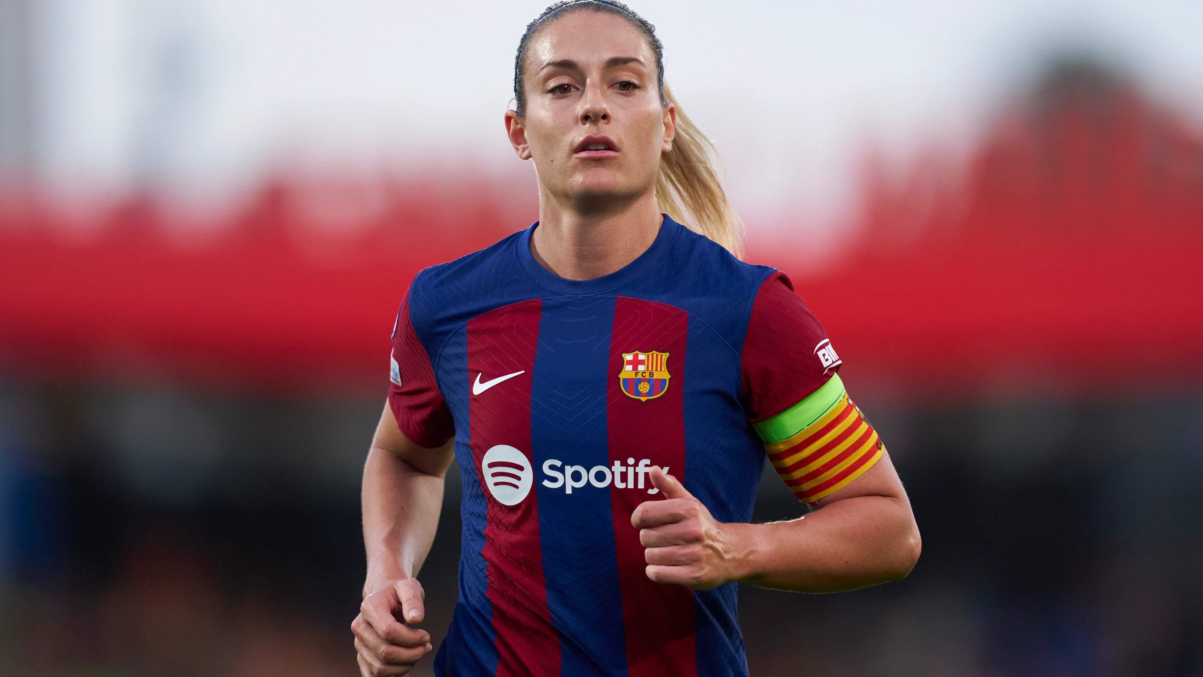 La futbolista del Barcelona Alexia Putellas La futbolista del Barcelona Alexia Putellas