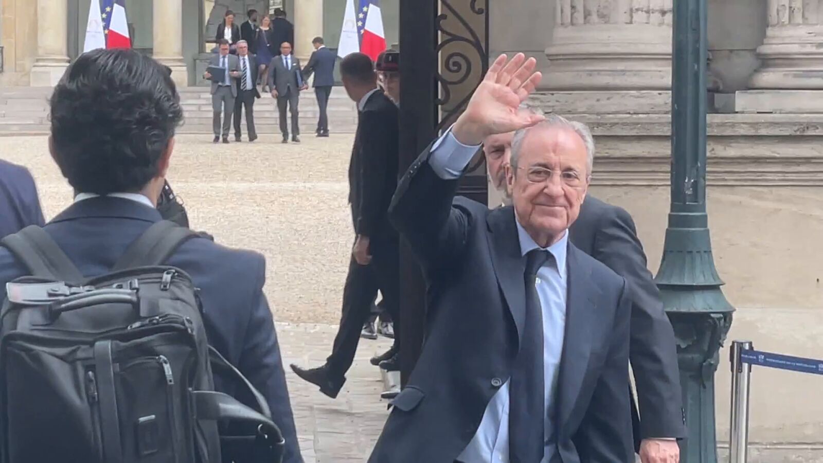 Florentino Pérez, en París: comida oficial con Macron de anfitrión y Mbappé en el horizonte