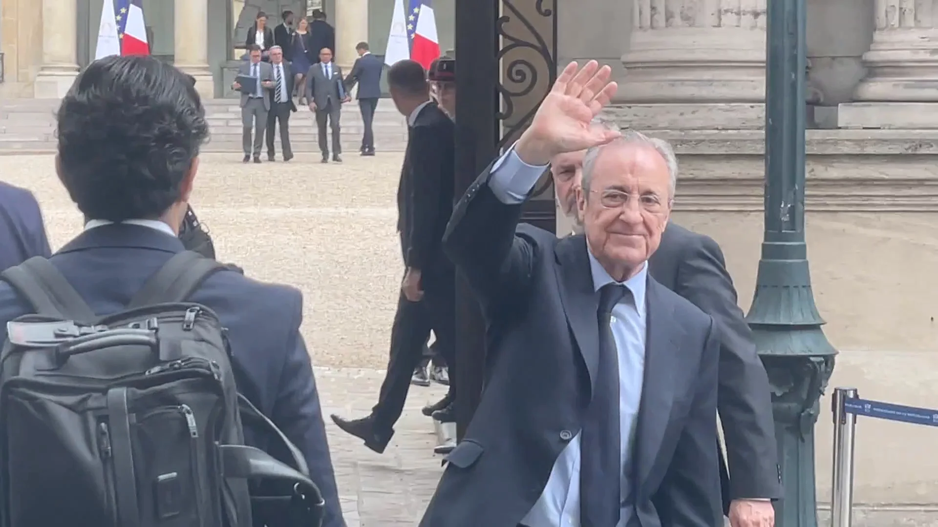 Florentino P&eacute;rez, en Par&iacute;s: comida oficial con Macron de anfitri&oacute;n y Mbapp&eacute; en el horizonte