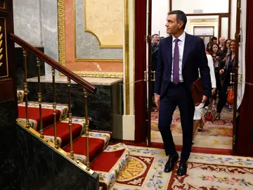 Pedro Sánchez en el Congreso de los Diputados