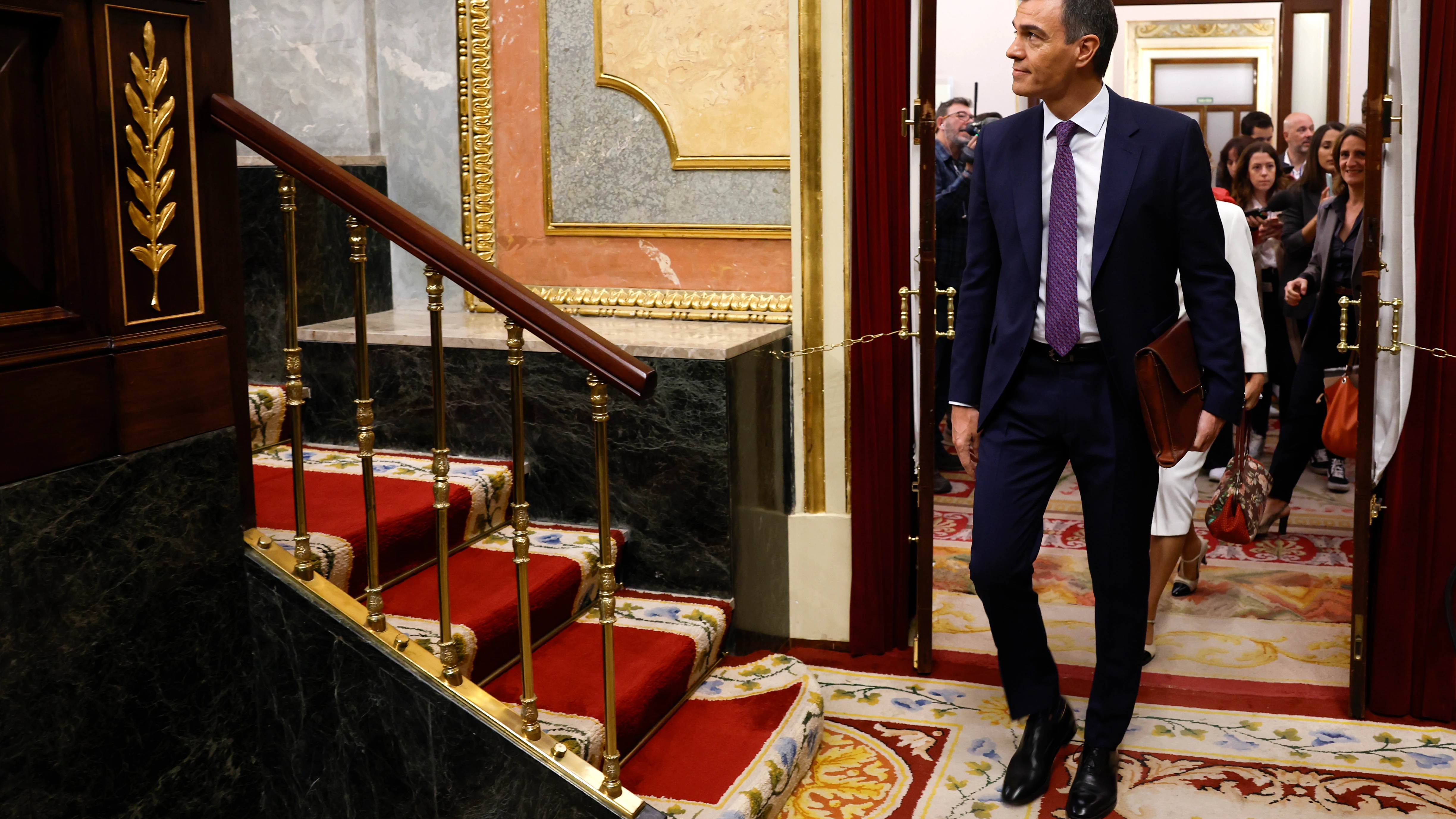 Pedro Sánchez en el Congreso de los Diputados Pedro Sánchez en el Congreso de los Diputados