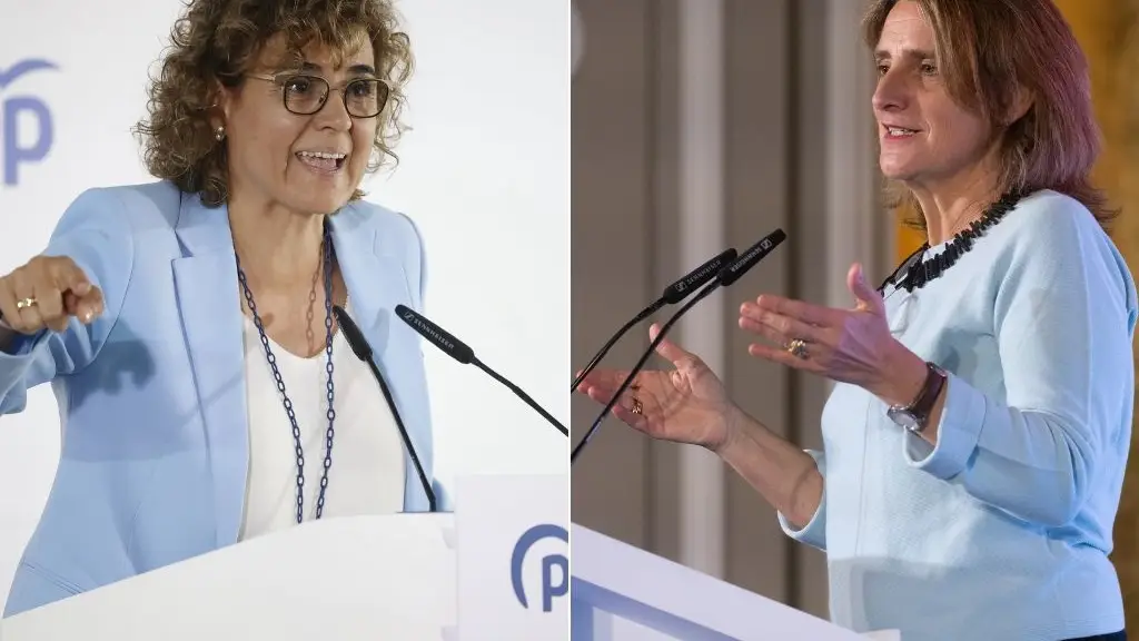 Dolors Montserrat y Teresa Ribera Dolors Montserrat y Teresa Ribera