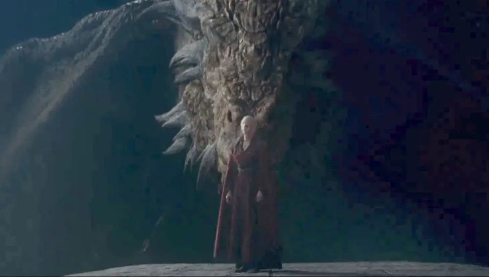 Emma D'Arcy como Rhaenyra en la temporada 2 de La Casa del Dragón