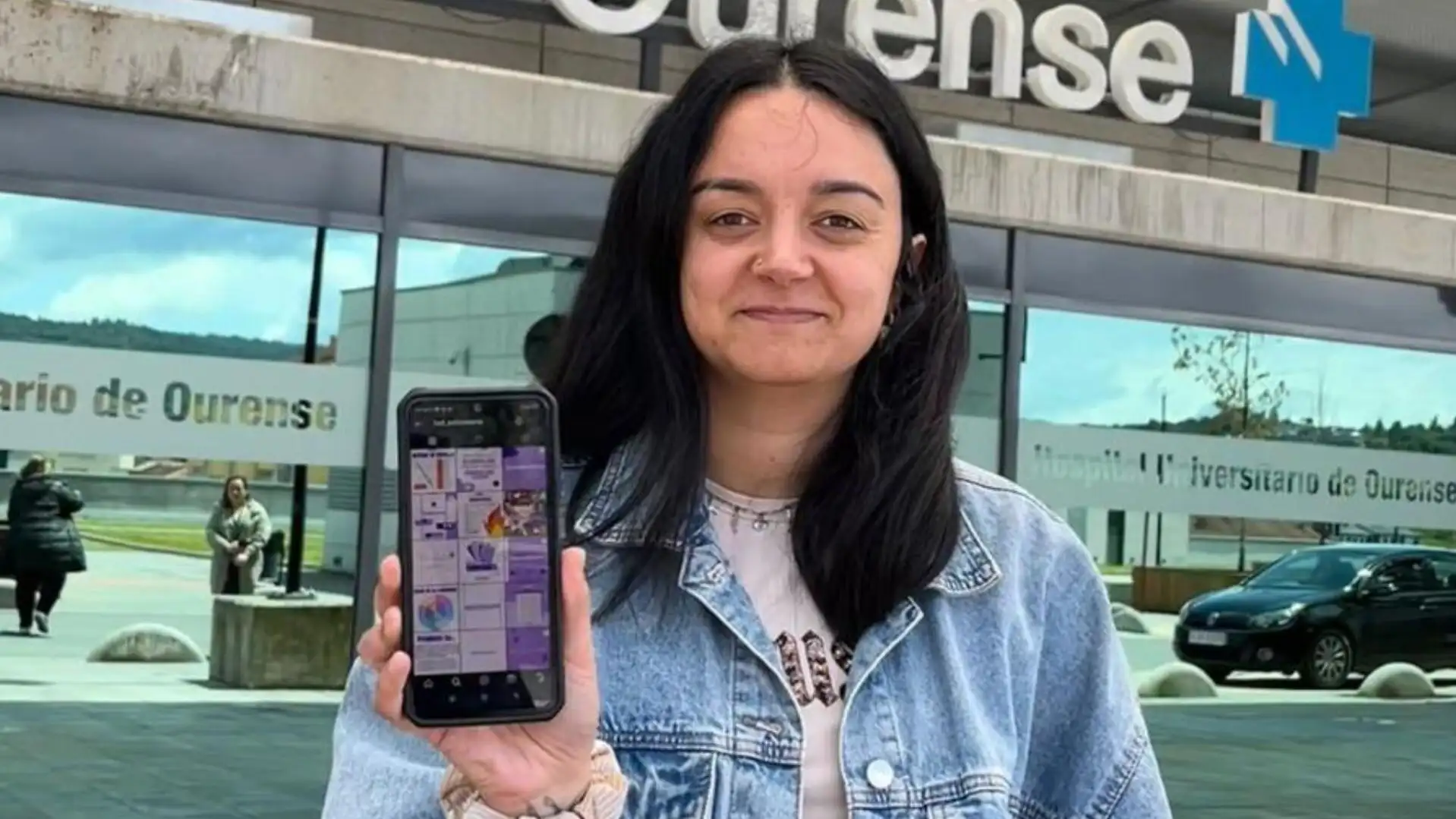 Belinda Insua, enfermera e influencer