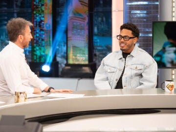 Myke Towers se emociona al hablarle a Pablo Motos sobre su hijo: "Trato de hablarle claro"