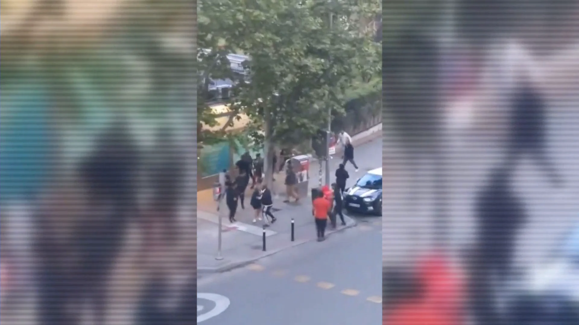 Feriantes a navajazos en una multitudinaria reyerta en Madrid: 32 detenidos y m&uacute;ltiples armas requisadas